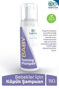 Babyton Yenidoğan Köpük Aloe Veralı-Papatyalı Bebek Şampuanı 150 ml