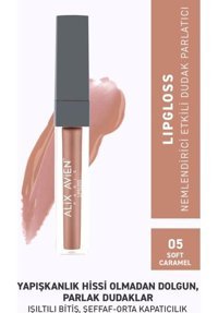 Alix Avien 05 Soft Caramel Nemlendiricili Dudak Parlatıcısı Şeftali