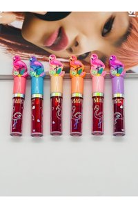 Lady Beauty Flamingo Dudak Parlatıcısı Çok Renkli 6 Adet