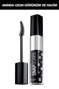 Maybelline New York Snapscara Hacim Veren Pitch Black Maskara