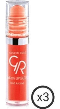 Golden Rose Fruit Aroma Portakal Dudak Parlatıcısı Turuncu 3 Adet