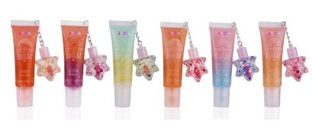 Lady Beauty Mini Yıldızlı Dudak Parlatıcısı Çok Renkli 6 Adet