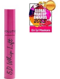 Revolution 5D Whip Lift Besleyici Siyah Maskara