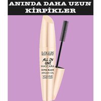 Lollis All In One Hacim Veren Siyah Maskara
