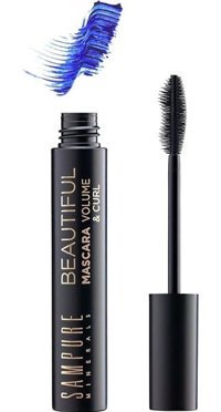 Sampure Minerals Beautiful Hacim Veren Mavi Maskara
