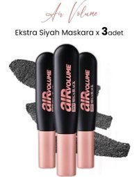 L'oréal Paris Air Volume 30h Mega Hacim Veren Siyah Maskara 3 Adet