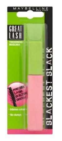 Maybelline New York Great Lash Hacim Veren Blackest Black Maskara
