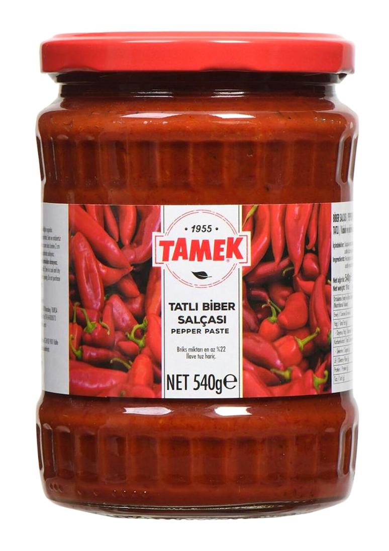 Tamek Tatlı Biber Salçası 540 gr