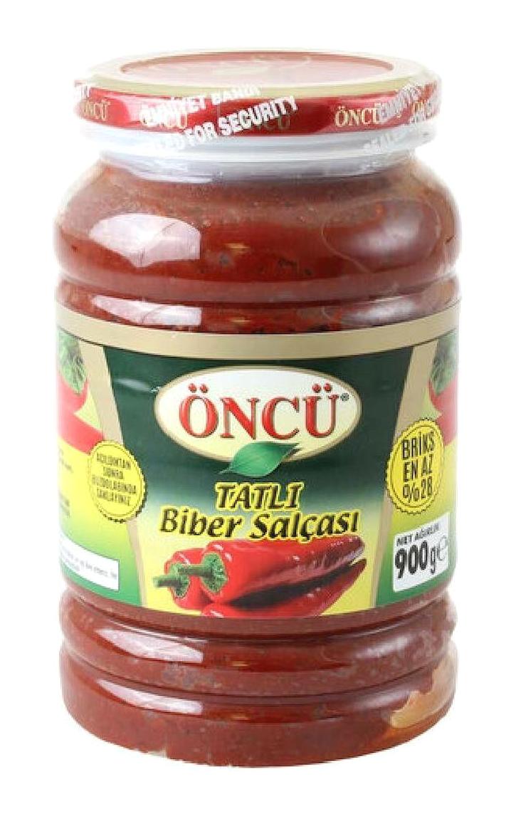 Öncü Tatlı Biber Salçası 900 gr