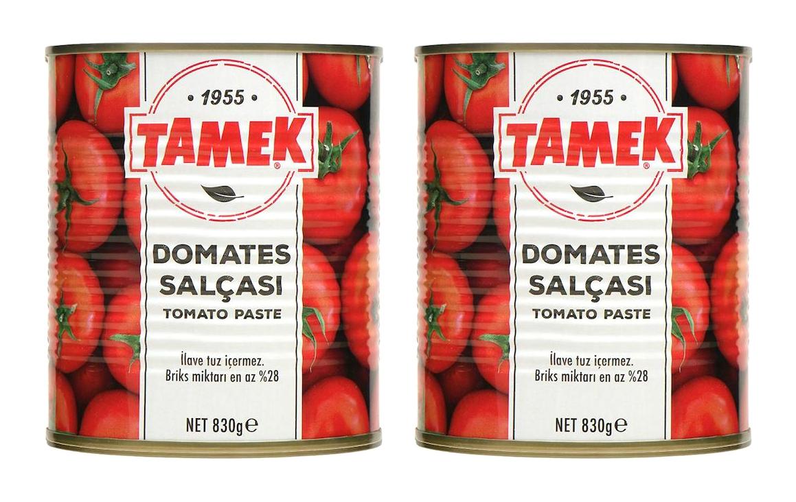 Tamek Damates Salçası 12x830 gr