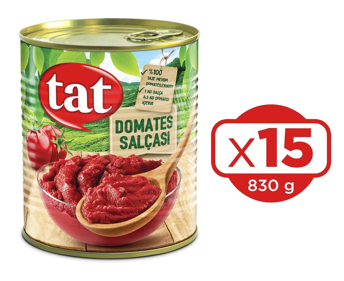 Tat Domates Salçası 15x830 gr
