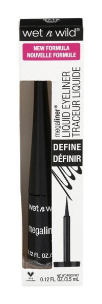 Wet N Wild Parlak Siyah İnce Uçlu Likit Eyeliner