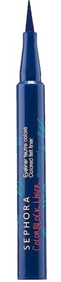 Sephora No:04 Mat Mavi İnce Uçlu Likit Eyeliner