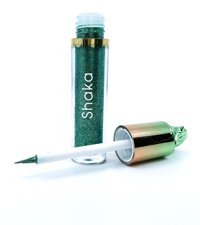 Shaka No:04 Simli Yeşil İnce Uçlu Likit Eyeliner