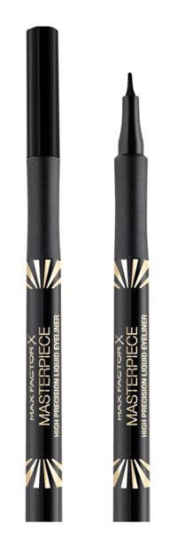 Max Factor High Precision 5 Mat Siyah Kalıcı İnce Uçlu Likit Eyeliner