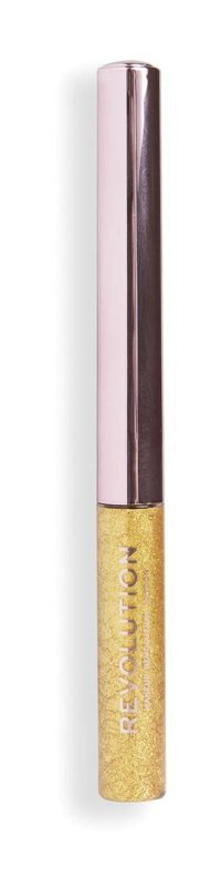 Revolution Ultimate Lights Glitter Gold Gleam İnce Uçlu Likit Eyeliner
