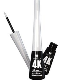 Estella 4K Pro Mat Siyah İnce Uçlu Likit Eyeliner