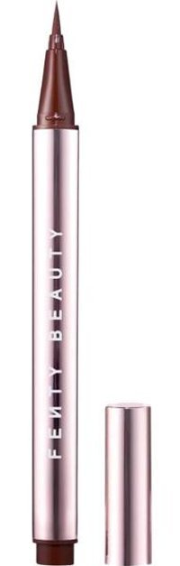 Fenty Beauty Flyliner Suya Dayanıklı Mat Kahverengi Kalıcı İnce Uçlu Likit Eyeliner