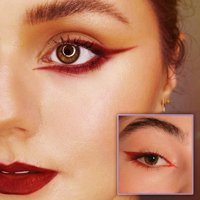 Xolo Suya Dayanıklı Kırmızı İnce Uçlu Likit Eyeliner