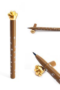 Shaka Pati Desenli Suya Dayanıklı Mat Siyah Kalıcı İnce Uçlu Kalem Eyeliner