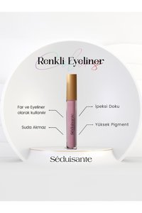 Séduisante Mat Pembe Kalıcı İnce Uçlu Likit Eyeliner
