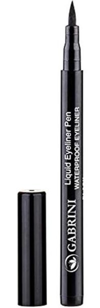 Gabrini Mat Siyah İnce Uçlu Likit Eyeliner