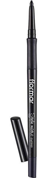 Flormar Stylematıc Eyelıner S12 240 Suya Dayanıklı Mat Midnight Blue Kalıcı Kalın Uçlu Kalem Eyeliner