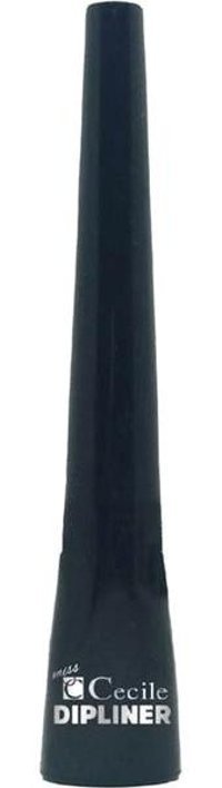 Cecile Mat Siyah İnce Uçlu Likit Eyeliner