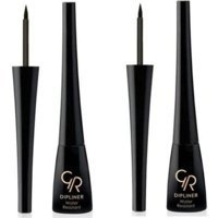 Golden Rose Mat Siyah İnce Uçlu Likit Eyeliner 2 Adet