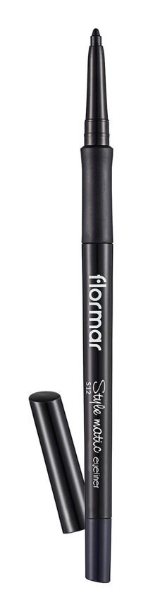 Flormar Stylematic S12 Suya Dayanıklı Işıltılı Midnight Blue İnce Uçlu Kalem Eyeliner