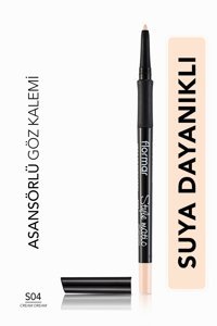 Flormar Style Matic S04 Suya Dayanıklı Mat Cream Dream Kalıcı Kalın Uçlu Kalem Eyeliner
