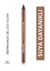 Flormar No:01 Suya Dayanıklı Mat Kahverengi Kalıcı Kalın Uçlu Kalem Eyeliner