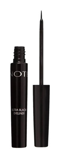 Note No:0110 Suya Dayanıklı Parlak Siyah İnce Uçlu Likit Eyeliner