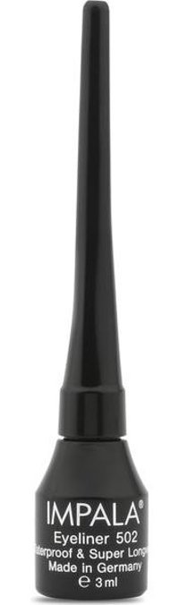İmpala No:502 Mat Siyah İnce Uçlu Likit Eyeliner