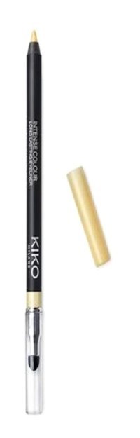 Kiko Milano Intense Colour Suya Dayanıklı Mat Altın Rengi Kalıcı Kalın Uçlu Kalem Eyeliner