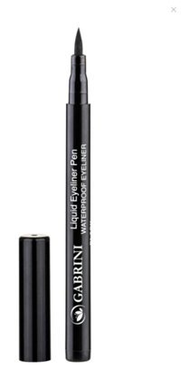 Gabrini Suya Dayanıklı Mat Siyah Kalın Uçlu Kalem Eyeliner