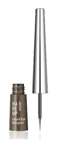 Make Up Factory No:04 Mat Brown İnce Uçlu Likit Eyeliner