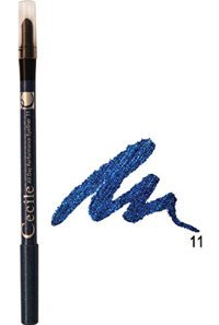 Cecile No:11 Mat Mavi İnce Uçlu Kalem Eyeliner