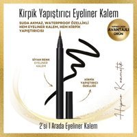 Hipno Cosmetic Mat Siyah Kalıcı İnce Uçlu Likit Eyeliner