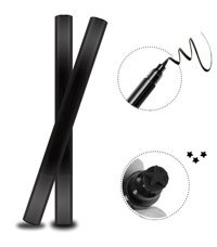 Swoh Yıldız Desenli Çift Taraflı Mat Siyah Kalın Uçlu Kalem Eyeliner