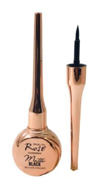 Rose Delicate Suya Dayanıklı Mat Siyah Kalıcı İnce Uçlu Likit Eyeliner