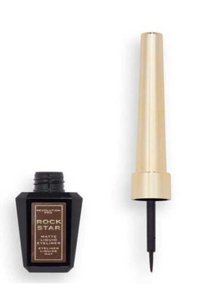 Revolution Rockstar Mat Kahverengi Kalıcı İnce Uçlu Likit Eyeliner