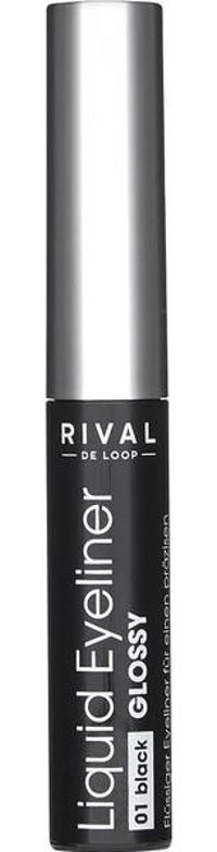 Rival De Loop No:01 Mat Siyah İnce Uçlu Likit Eyeliner