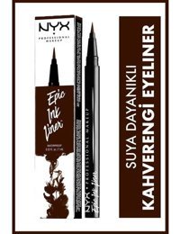 Nyx Epıc Ink Lıner 263 Suya Dayanıklı Natural Siyah İnce Uçlu Kalem Eyeliner