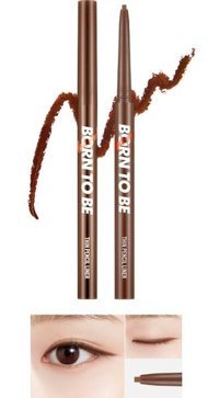 Missha A'pieu Suya Dayanıklı Mat Kahverengi Kalıcı İnce Uçlu Jel Eyeliner