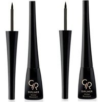 Golden Rose No:9 Parlak Siyah İnce Uçlu Likit Eyeliner 2 Adet