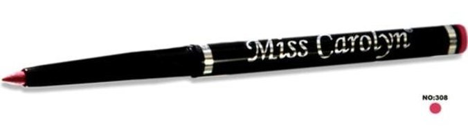 Miss Carolyn No:308 Mat Siyah Kalıcı İnce Uçlu Likit Eyeliner