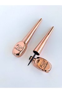 Roesıa Rose Cosmetics Suya Dayanıklı Mat Siyah Kalıcı Kalın Uçlu Likit Eyeliner