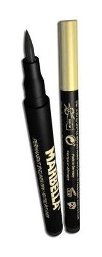 Marbella No:70 Mat Koyu Gri İnce Uçlu Kalem Eyeliner