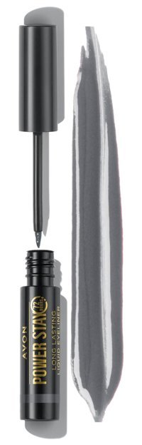 Avon Power Stay Suya Dayanıklı Mat Heather Grey Kalıcı İnce Uçlu Likit Eyeliner